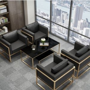 Bộ sofa bọc da sang trọng SF01
